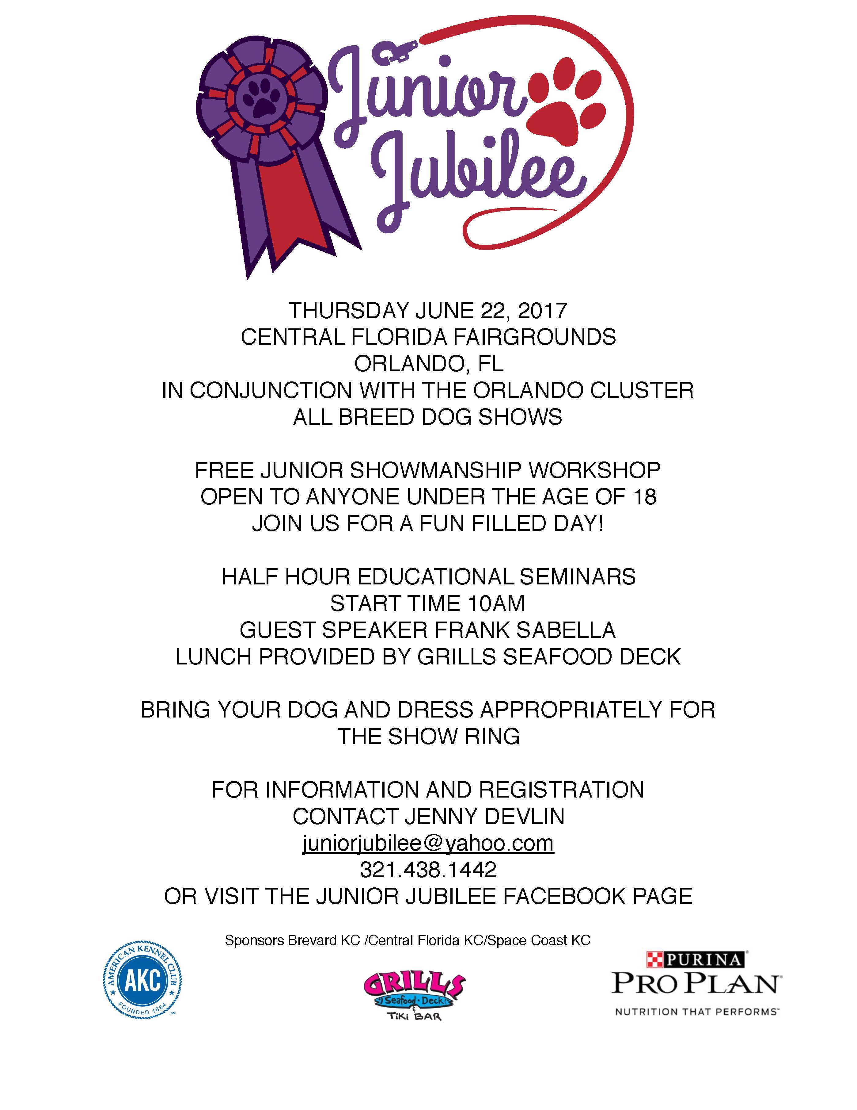 Junior Jubilee Flyer 2017