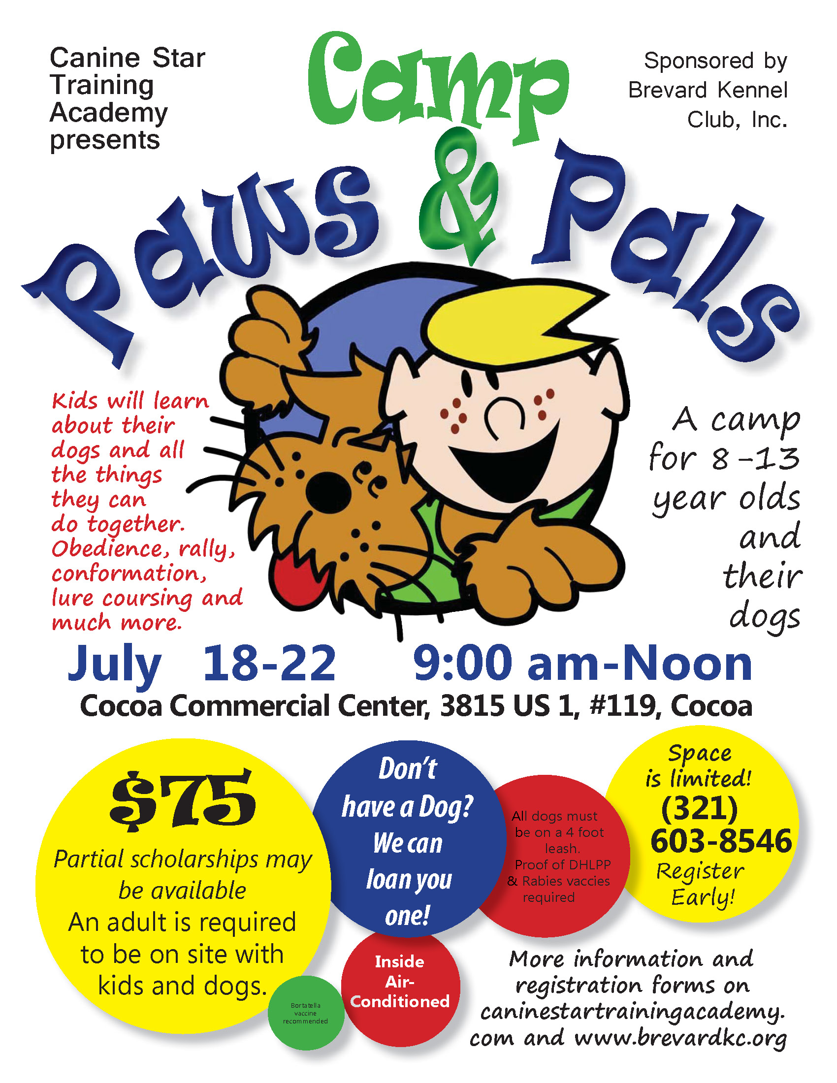 Camp Paws and Pals 2022