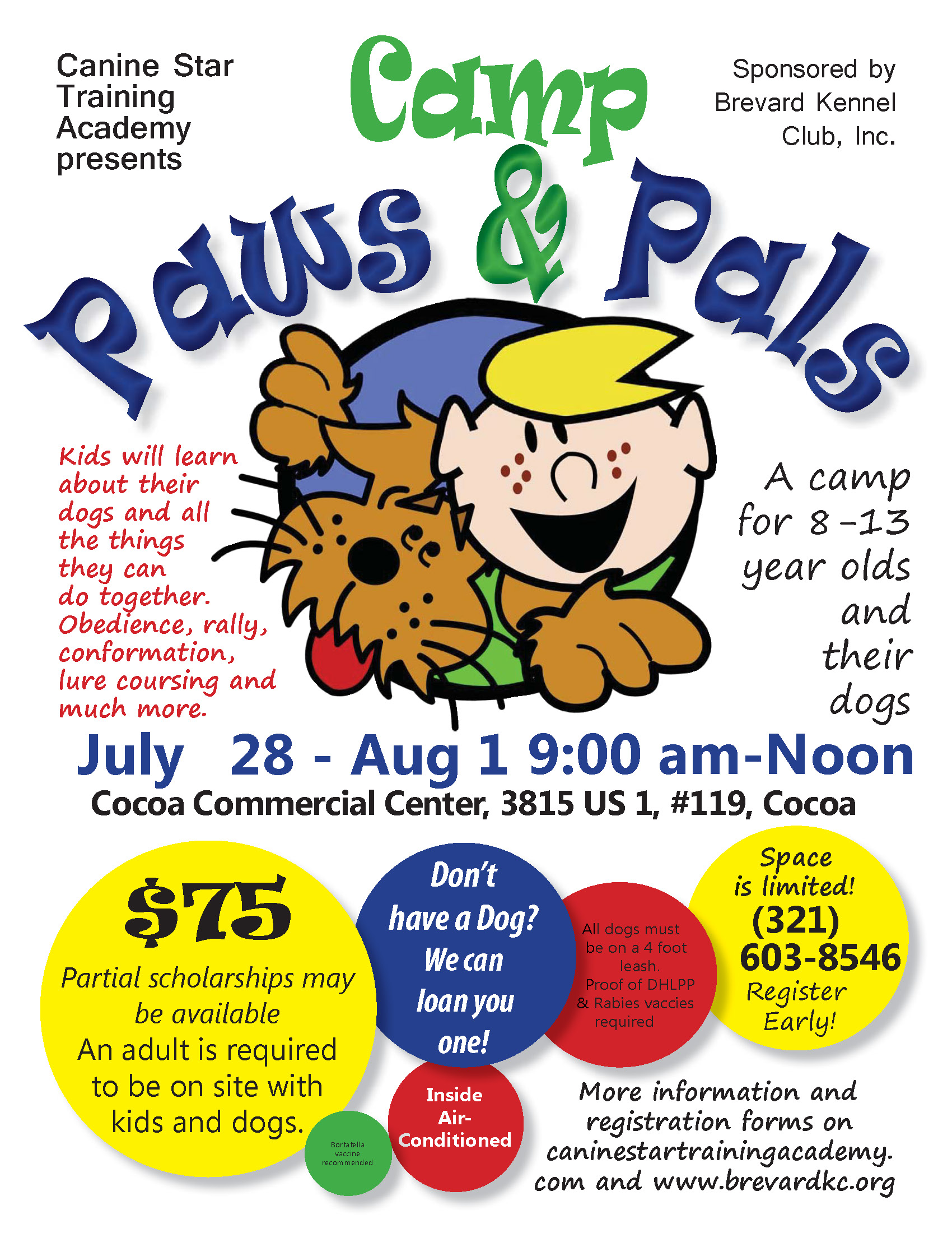 Camp Paws and Pals 2025
